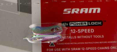 SRAM, Powerlink, 12sp chain connector, Rainbow